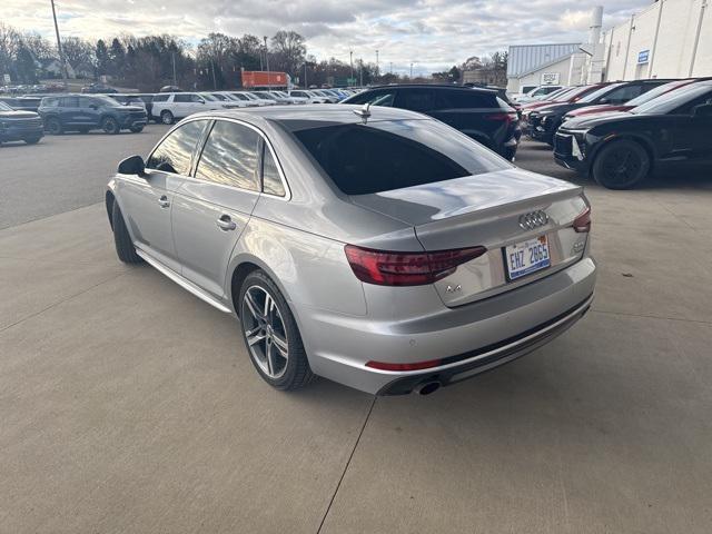 used 2018 Audi A4 car, priced at $15,500