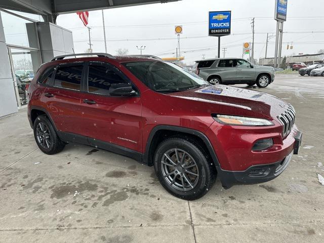 used 2017 Jeep Cherokee car, priced at $11,499