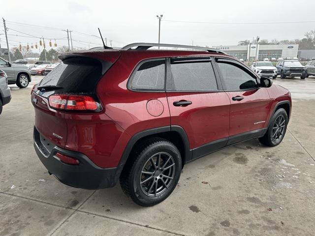 used 2017 Jeep Cherokee car, priced at $11,499