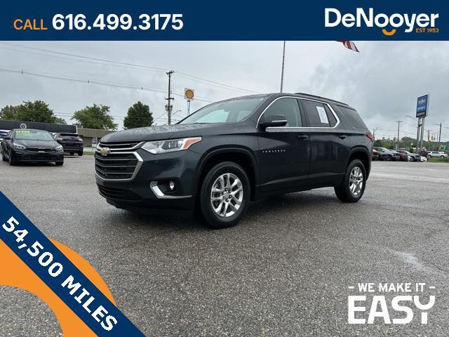 used 2021 Chevrolet Traverse car, priced at $28,300