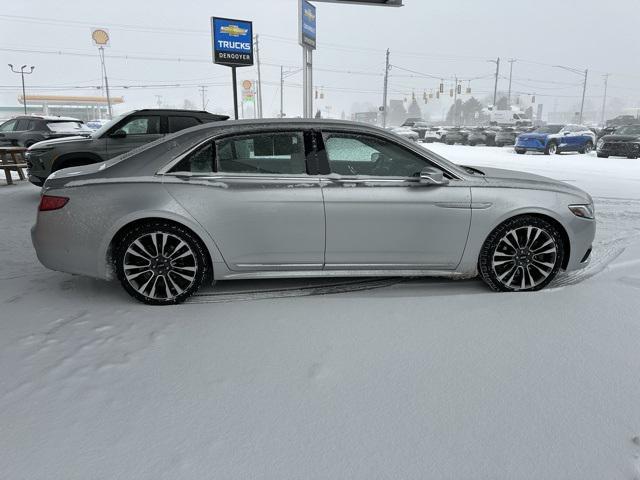 used 2017 Lincoln Continental car, priced at $25,500