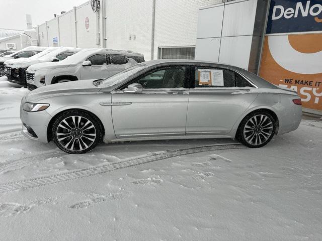 used 2017 Lincoln Continental car, priced at $25,500