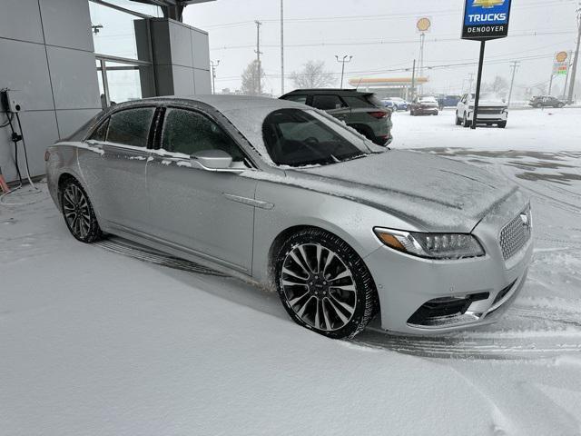 used 2017 Lincoln Continental car, priced at $25,500