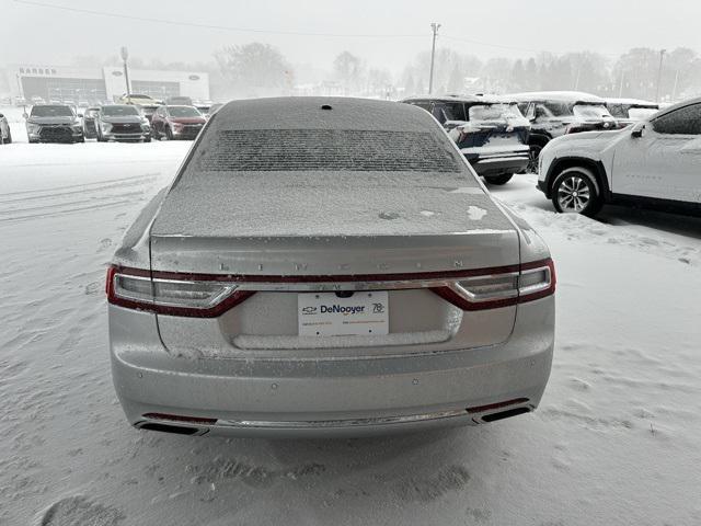 used 2017 Lincoln Continental car, priced at $25,500