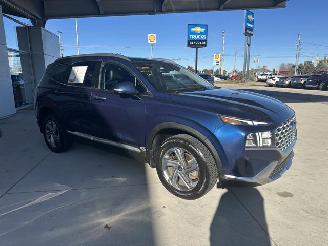 used 2021 Hyundai Santa Fe car, priced at $17,800