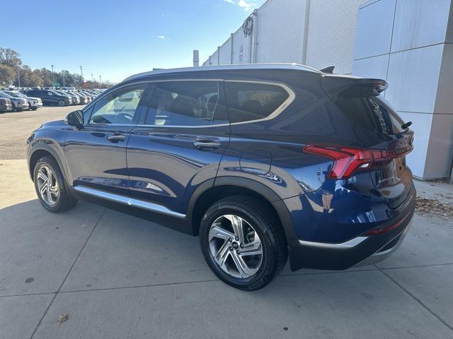 used 2021 Hyundai Santa Fe car, priced at $17,800