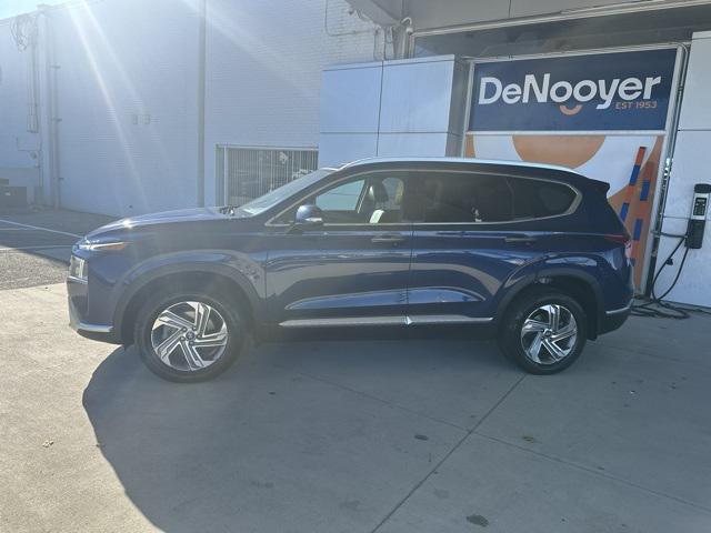used 2021 Hyundai Santa Fe car, priced at $17,800