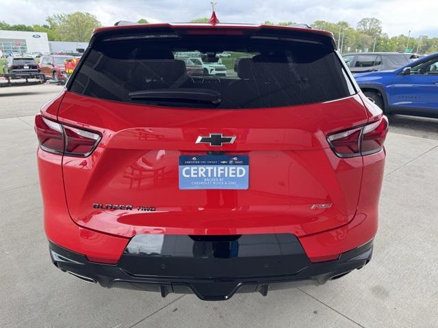 used 2022 Chevrolet Blazer car, priced at $30,500