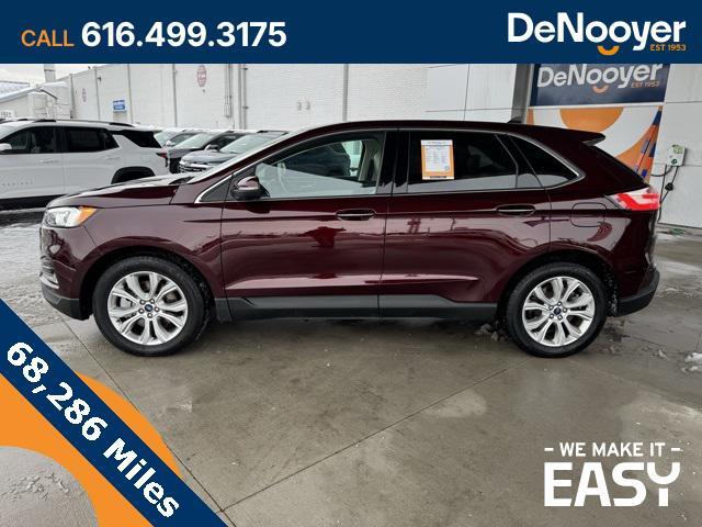 used 2021 Ford Edge car, priced at $21,500