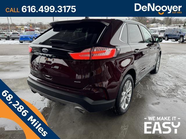 used 2021 Ford Edge car, priced at $21,500