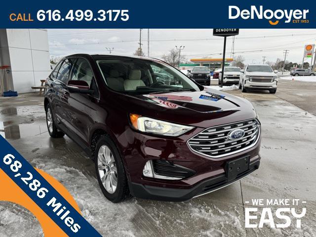 used 2021 Ford Edge car, priced at $21,500