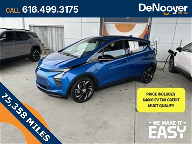 used 2023 Chevrolet Bolt EV car, priced at $17,800