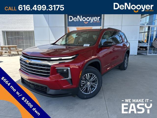 new 2025 Chevrolet Traverse car, priced at $44,346