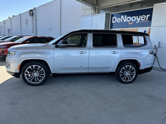 used 2023 Jeep Grand Wagoneer car, priced at $56,000