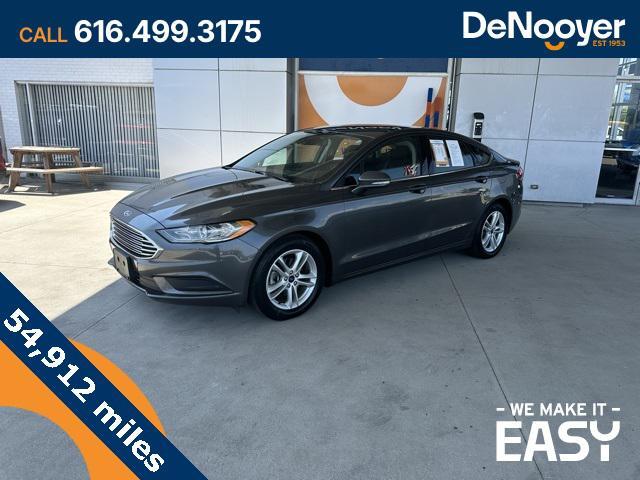 used 2018 Ford Fusion car, priced at $15,500