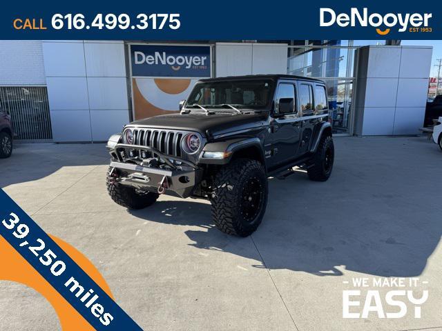 used 2018 Jeep Wrangler Unlimited car, priced at $30,000