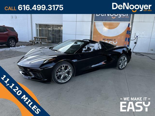 used 2023 Chevrolet Corvette car, priced at $76,500