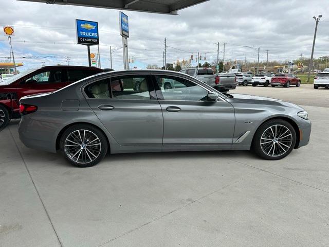 used 2023 BMW 530e car, priced at $49,000