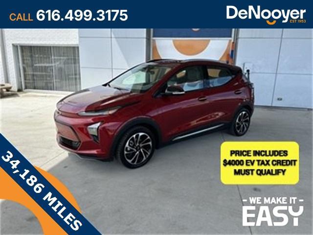 used 2022 Chevrolet Bolt EUV car, priced at $20,500