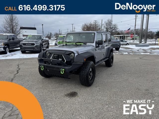 used 2014 Jeep Wrangler Unlimited car, priced at $17,250