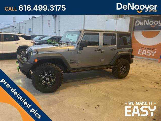 used 2014 Jeep Wrangler Unlimited car, priced at $17,250