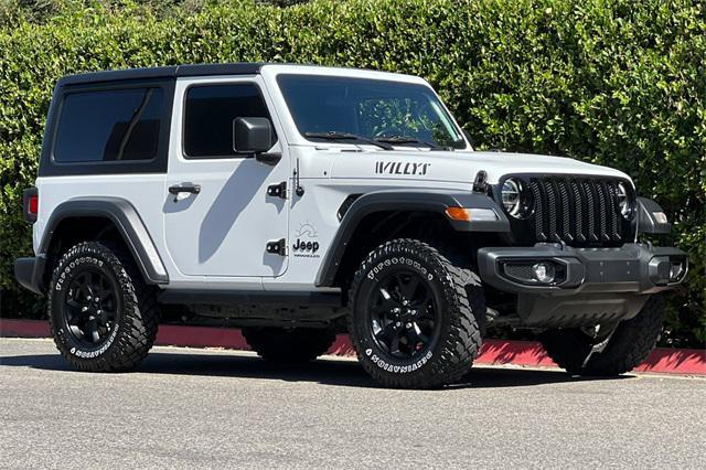 used 2021 Jeep Wrangler car, priced at $29,987