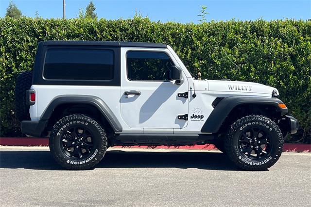 used 2021 Jeep Wrangler car, priced at $29,987