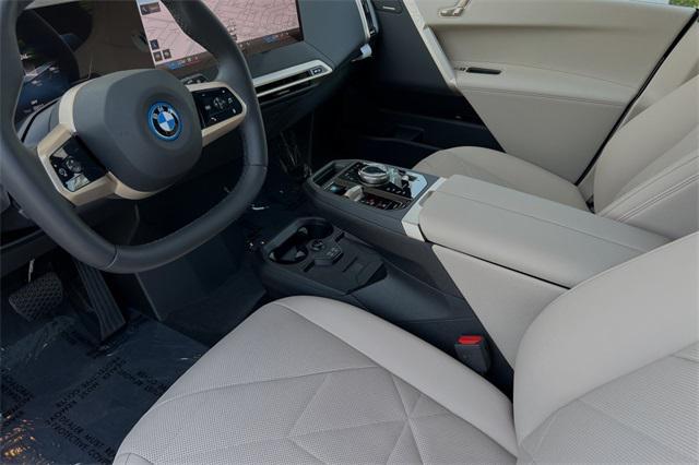 new 2025 BMW iX car, priced at $93,145