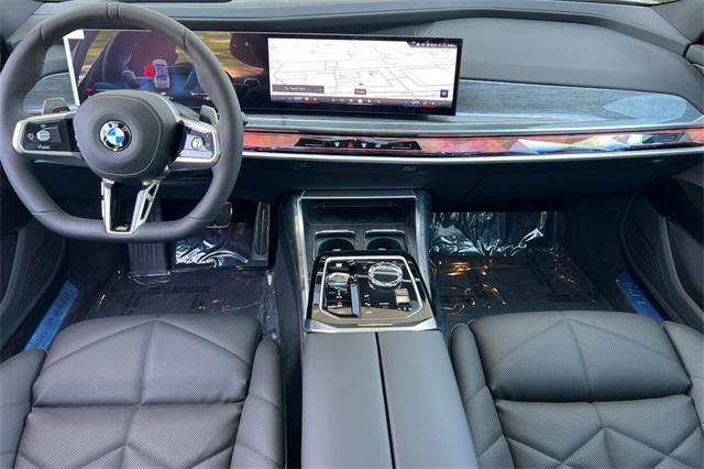 new 2025 BMW 740 car, priced at $104,420