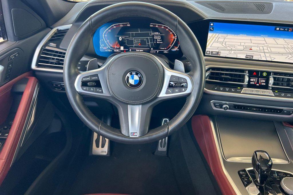 used 2021 BMW X6 car, priced at $46,999