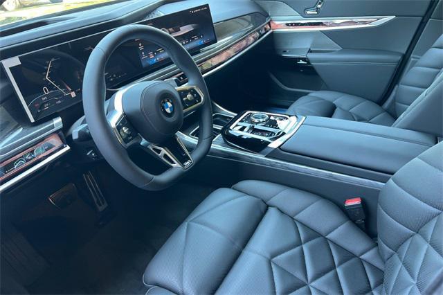 new 2025 BMW 740 car, priced at $104,700