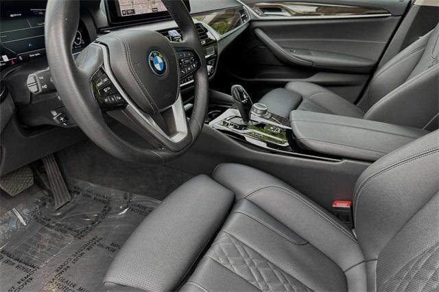 used 2022 BMW 530e car, priced at $41,999