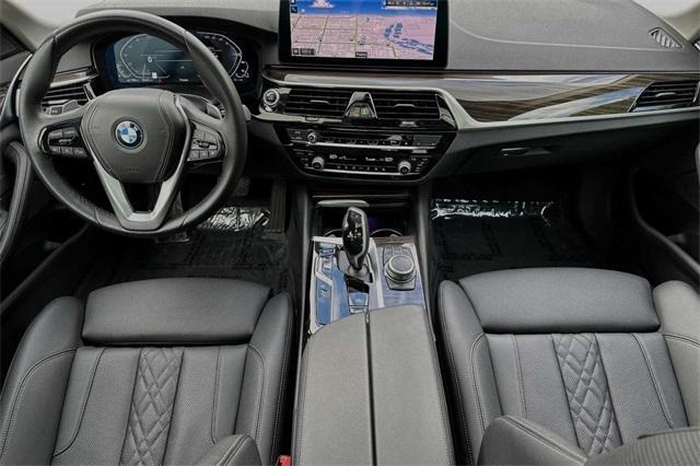 used 2022 BMW 530e car, priced at $41,999