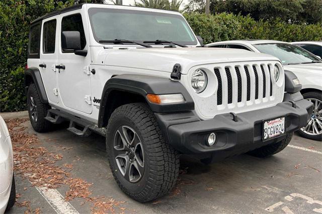 used 2021 Jeep Wrangler Unlimited car, priced at $31,999