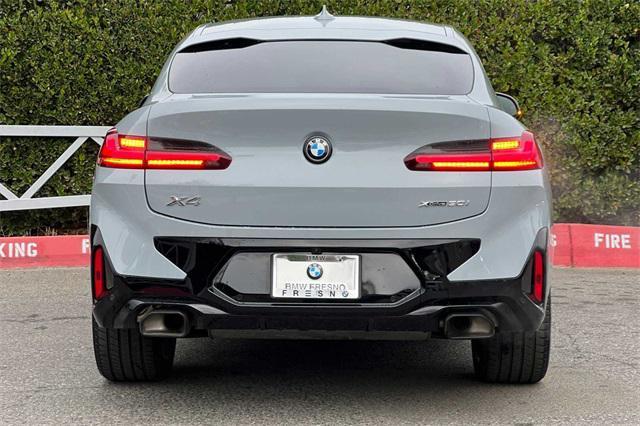 new 2025 BMW X4 car, priced at $64,170