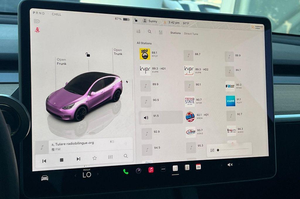 used 2025 Tesla Model Y car, priced at $41,400