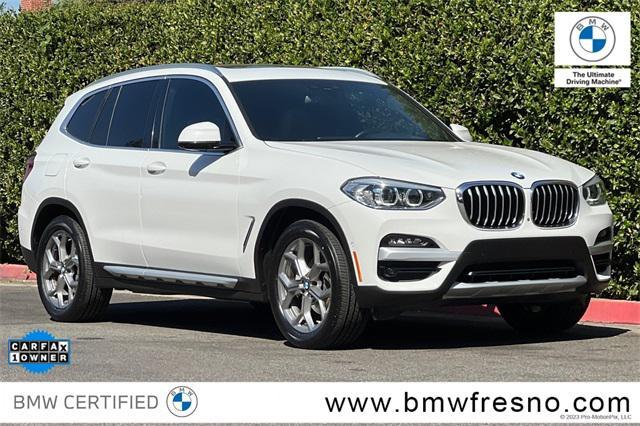 used 2021 BMW X3 car, priced at $27,999