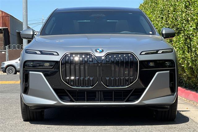 new 2025 BMW 740 car, priced at $112,400