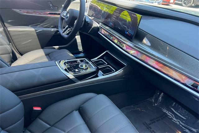new 2025 BMW 740 car, priced at $112,400