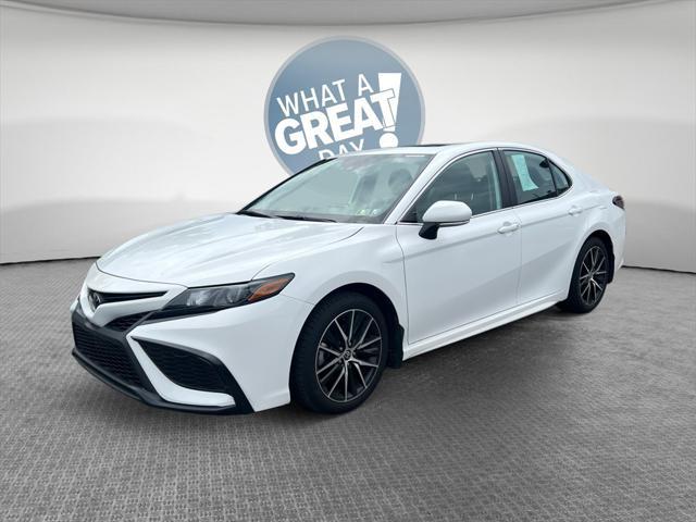 used 2021 Toyota Camry car, priced at $23,400