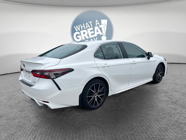 used 2021 Toyota Camry car, priced at $23,400