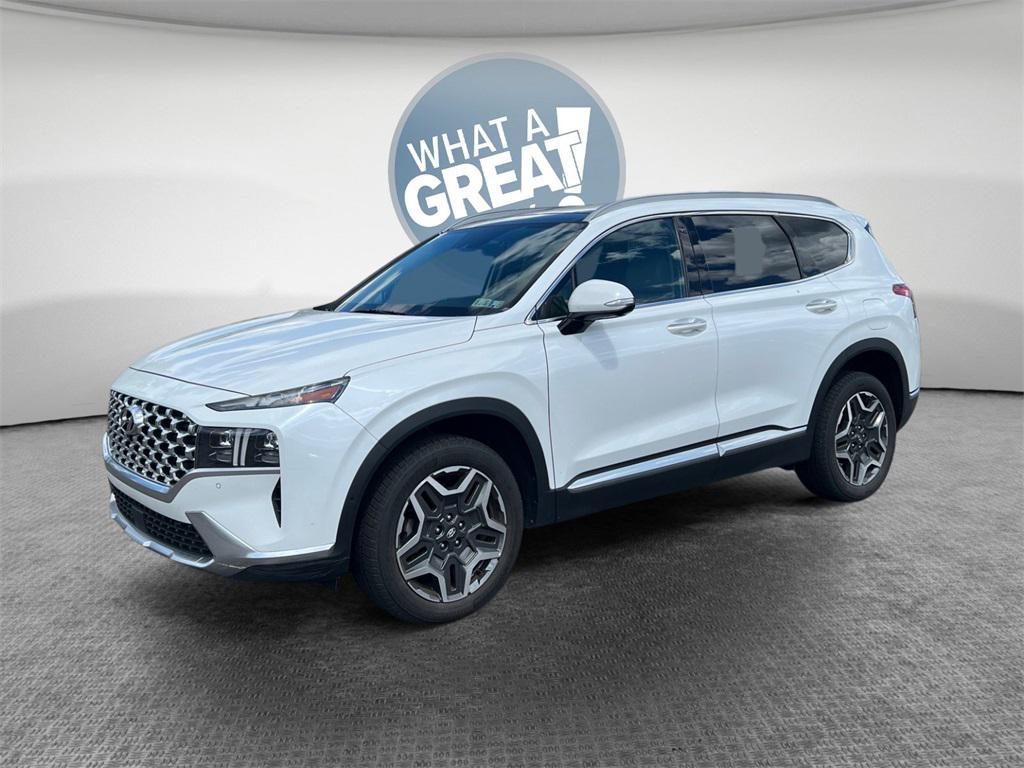 used 2021 Hyundai Santa Fe car, priced at $21,491