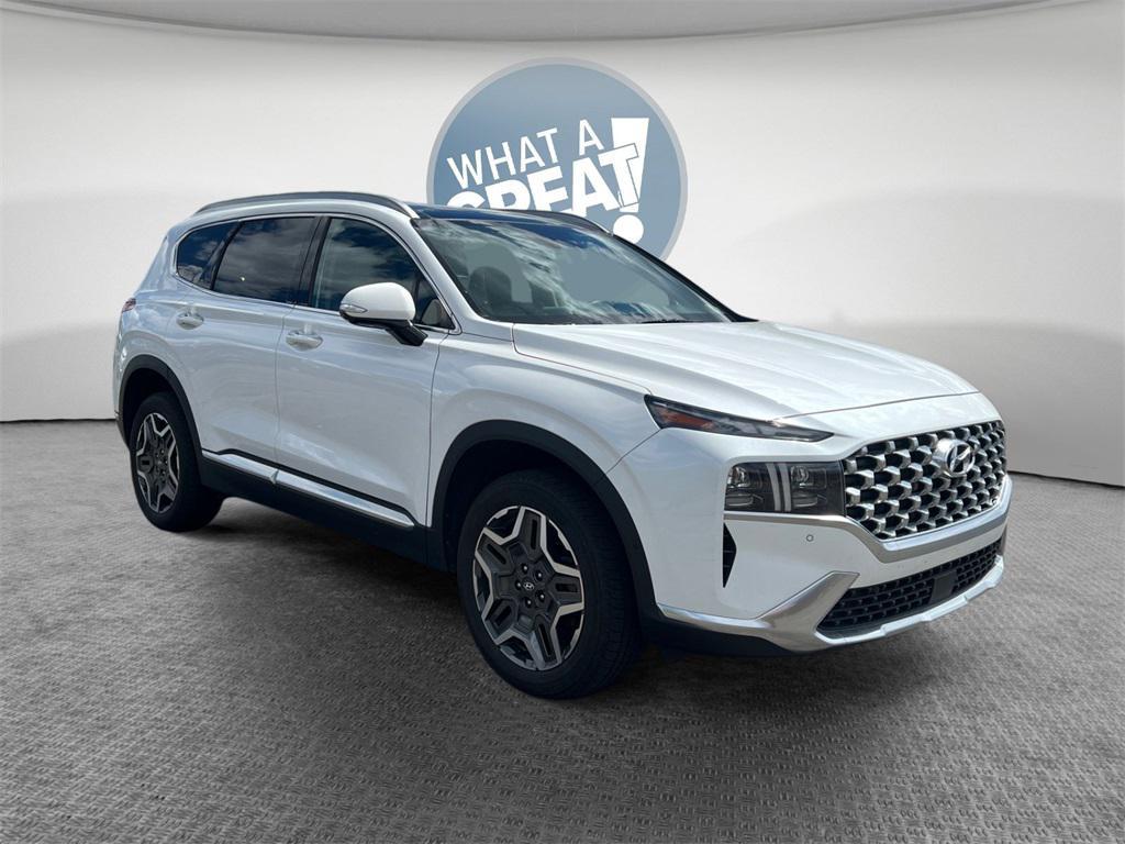 used 2021 Hyundai Santa Fe car, priced at $21,491