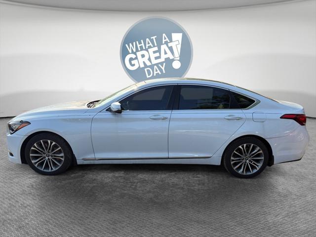 used 2017 Genesis G80 car, priced at $15,599