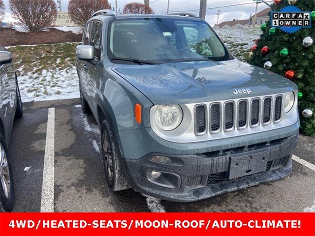 used 2017 Jeep Renegade car, priced at $11,585