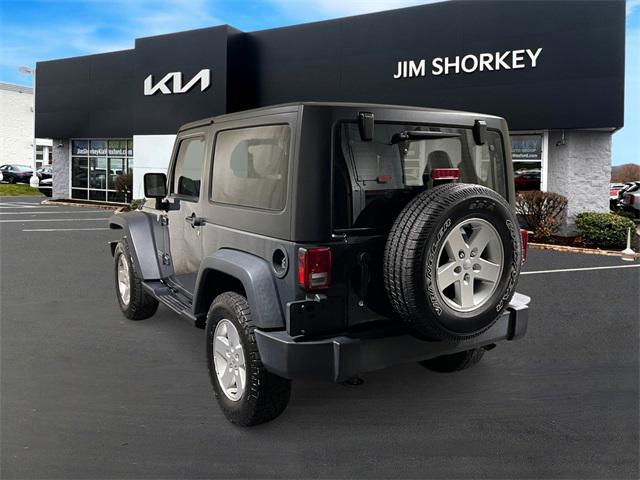 used 2017 Jeep Wrangler car, priced at $17,146