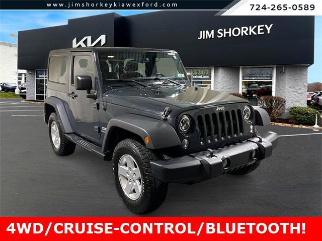 used 2017 Jeep Wrangler car, priced at $17,399