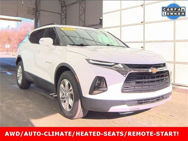 used 2021 Chevrolet Blazer car, priced at $25,204