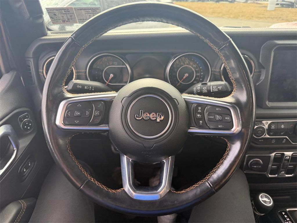 used 2021 Jeep Wrangler Unlimited car, priced at $31,309