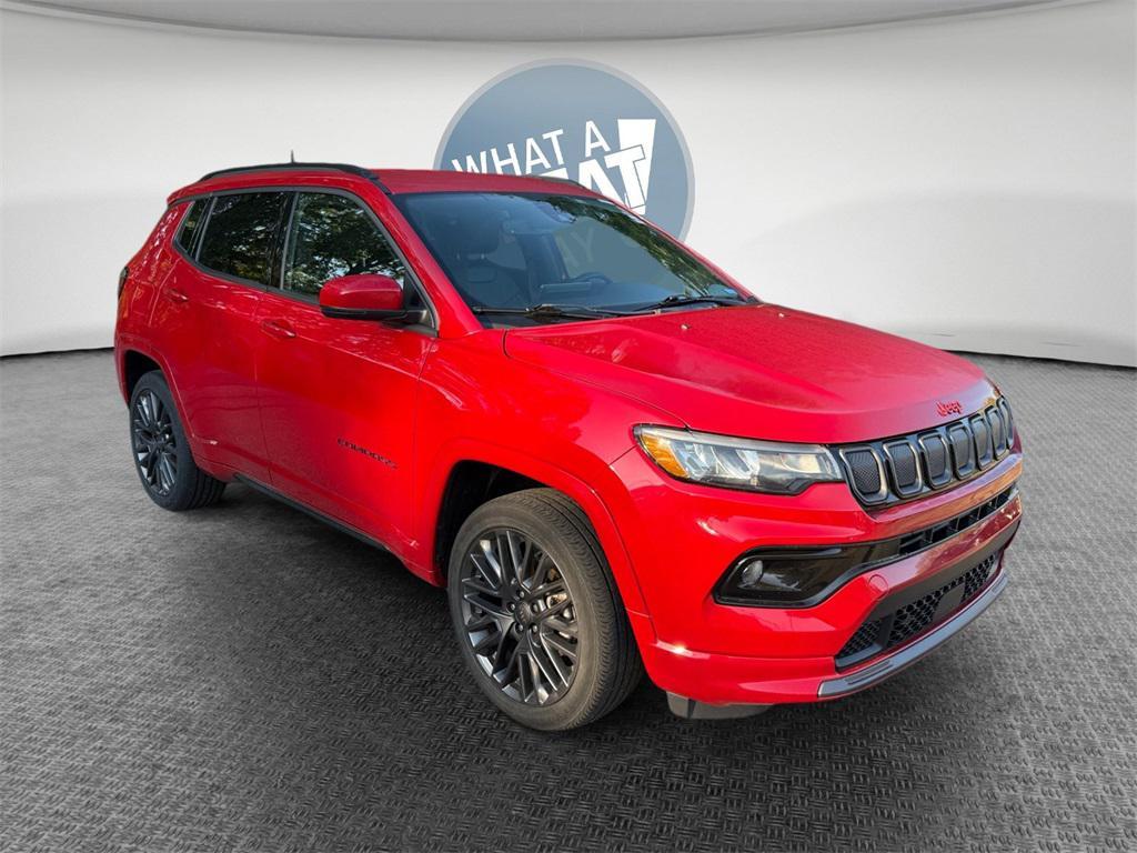used 2022 Jeep Compass car, priced at $20,996